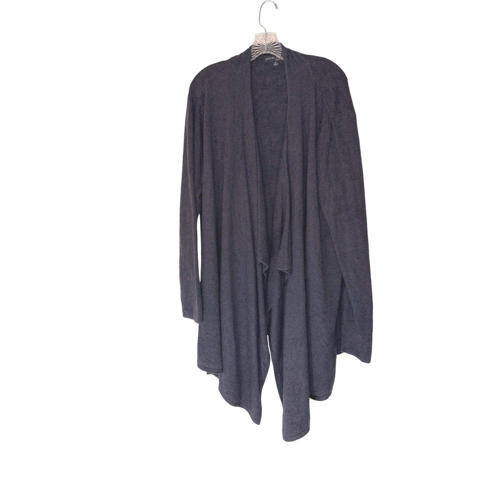 Barefoot Dreams CozyChic Lite Island Wrap Cardigan‎ Duster Blue Plus Soft 3X